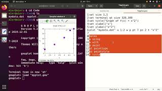 Gnuplot #4 - Plot using gnu file