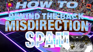 HOW TO BEHIND BACK MISDIRECTION  SPAM DRIBBLE IN NBA 2K23 *HANDCAM*ON NBA 2K23 TUTORIAL