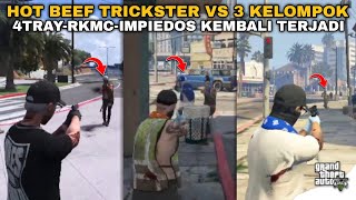 KEMBALI TERJADI TRICKSTER BEEF 3 KELOMPOK!! | GTA V ROLEPLAY