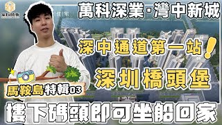 ✨全新馬鞍島系列03| #万科深业湾中新城 |萬科+深業 雙品牌力量 |馬鞍島上唯一對望前海的濱海綜合體|  69-163㎡濱海臨灣住宅| 精裝修二至四房 |均價2.1萬起【家有囍事】