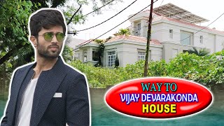 Way To Vijay Devarakonda House || Film Nagar In Hyderabad || The Celebrities Lifestyle