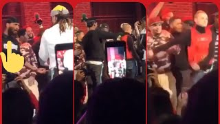 Rapper kicks backpack kid off stage for corny dance explains why -Albeal