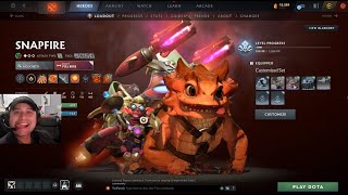 Snapfire with New Bird Towers Anti Ratting 7.37d Ranked 1 Archon DOTA 2 Gameplay Support Main