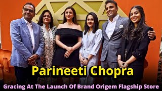 Bollywood star Parineeti Chopra gracing this special occasion. the launch of its flagship store