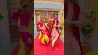 अभिनेत्री Reshma Shinde आणि अभिनेता Amit Bhanushali यांचा सेटवरचा धमाल डान्स पाहाच | #Shorts | CH