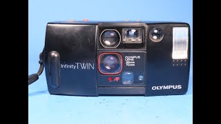 Olympus Infinity Twin 35mm film camera