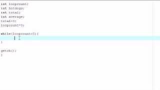 YouTube C Programming Tutorial 6 While Loops
