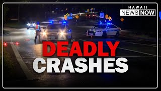 Traffic deaths on Oahu more than double last year's count