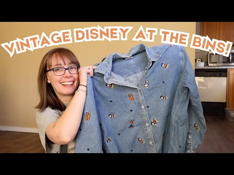 VINTAGE DISNEY FROM THE GOODWILL BOXES! BINS thrift to resell on POSHMARK EBAY DEPOP MERCARI!