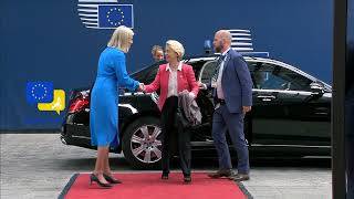 Von der Leyen joins EU leaders to assess Russia, NATO and migration crisis
