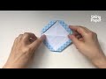 미니 티슈 상자 종이접기 각티슈 만들기 상자접기 origami mini tissue case