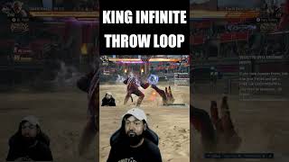 King Throw Infinite Combo Lilmajin Tekken8 Tekken