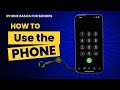 iPhone Basics for Seniors:  How to Use the Phone