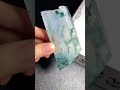 冰飘花随形牌子料 jade 玉 赌石 原石 缅甸翡翠 懂翠帝翡翠 翡翠原石