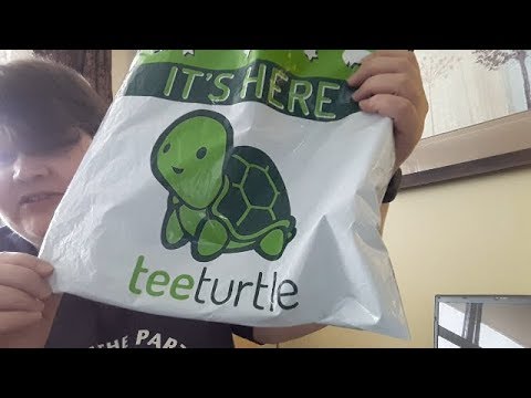 Unboxing Unbagging Teeturtle Youtube