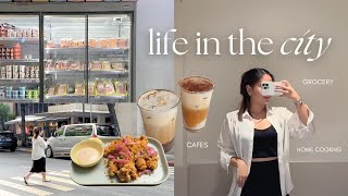 life in makati 🌷 grocery for two, brunch & coffee date, home cooking, and more! 𖦹₊ ⊹