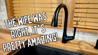 KOHLER Malleco Touchless Pull Down Kitchen Sink Faucet 9R77748-SD-BL) Review | Matte Black