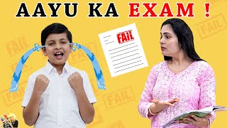 AAYU KA EXAM | Short Movie on Students during exams | Funny Types of Students | Aayu and Pihu Show