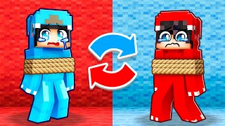 We SWAPPED COLORS In Minecraft! With Crazy Fan Girl!