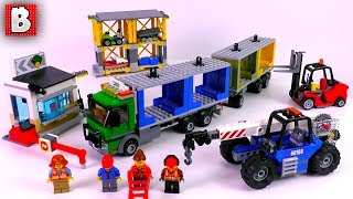 LEGO City Cargo Terminal 60169! | Unbox Build Time Lapse Review