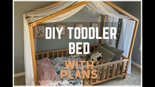 DIY Toddler Bed | Montessori Bed | Plans
