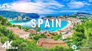 Spain 4K - Scenic Relaxation Film With Calming Music - 4k Video UltraHD
