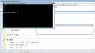 Free Pascal Program Tutorial 3 - Variables and Data Types - Lazarus