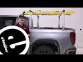 Installing the Flint Hill Goods Aluminum Pickup Truck Ladder Rack on your 2023 GMC Sierra 1500