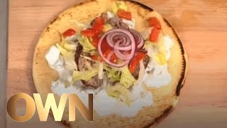 Lamb Gyro with Tzatziki Sauce | Cristina Ferrare's Big Bowl of Love | Oprah Winfrey Network