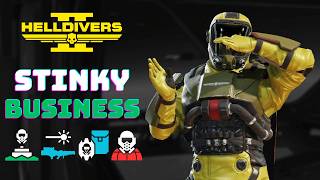 Helldivers 2: Max Difficulty Gas Build - Bots Solo Gameplay / Deathless / Full Clear