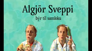 Algjör sveppi býr til samloku