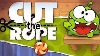 手游：割绳子1-17关 快来给小萌宠喂食物！（Cut the Rope）游戏攻略