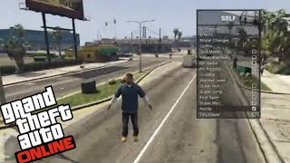 GTA5 MOD MENU ONLINE OFFLINE