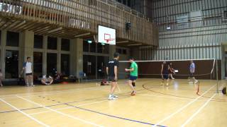 20120729孚瑪FUMA Badminton XD LINDA+段兄VS超人+ANSON