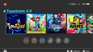 Toontown 2.0 on the Nintendo switch demo