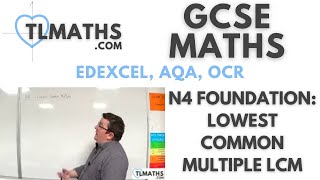 GCSE Maths: N4-06 [Lowest Common Multiple LCM]