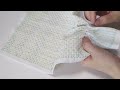 116｜変わり米刺しの刺し子ふきんの制作過程｜sashiko