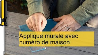 Créez une Applique Murale Unique avec le Numéro de Votre Maison - DIY Facile et Élégant