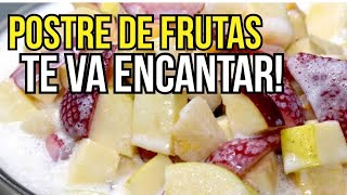 Postre de FRUTAS, riquísimo!! 😋