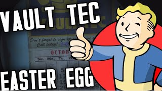 VAULT-TEC PHONE EASTER EGG!! | Fallout 4