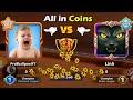 8 Ball Pool Level 8 Vs 653 All in Coins 😂 Player With Worst Luck