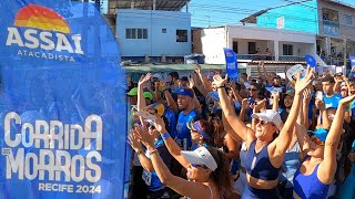 Corrida dos morros 2024 correndo com meu filho e sobrinho nas ladeiras do Recife.