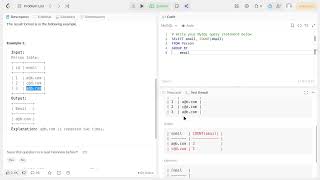 [46] LeetCode: Duplicate Emails | Step-by-Step Solution