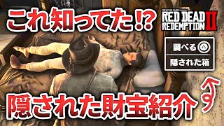 【RDR2】隠された大金を紹介！メインクエスト中にある条件を満たすと入手可能な財宝！【レッドデッドリデンプション2】