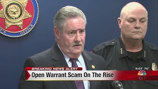 Open warrant scams on the rise