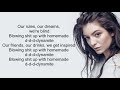 lorde homemade dynamite lyrics