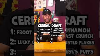 The Cereal Draft!! Which Cereal Did We Miss? #shorts