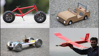 4 Amazing Things You Can Do It at home - 4 Amazing RC TOYs - 4 AMAZING DIY TOYs