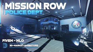 GTA 5 MLO | Mission Row Police Department | FiveM Map