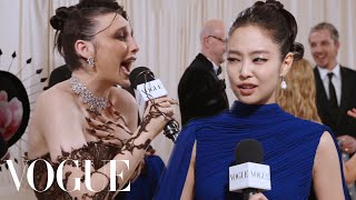 Jennie Kim on Her Getting Ready Playlist for the Met Gala | Met Gala 2024 With Emma Chamberlain